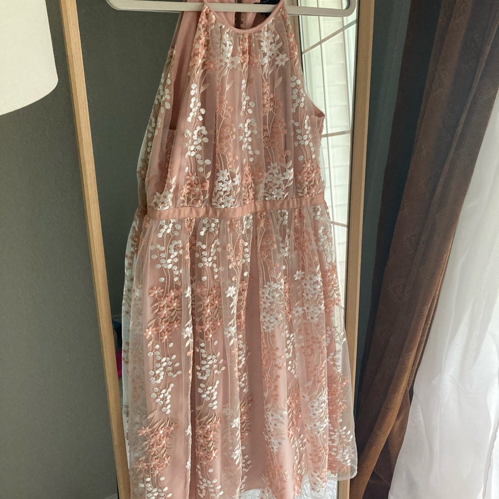 Maggy London Pink Floral Dress